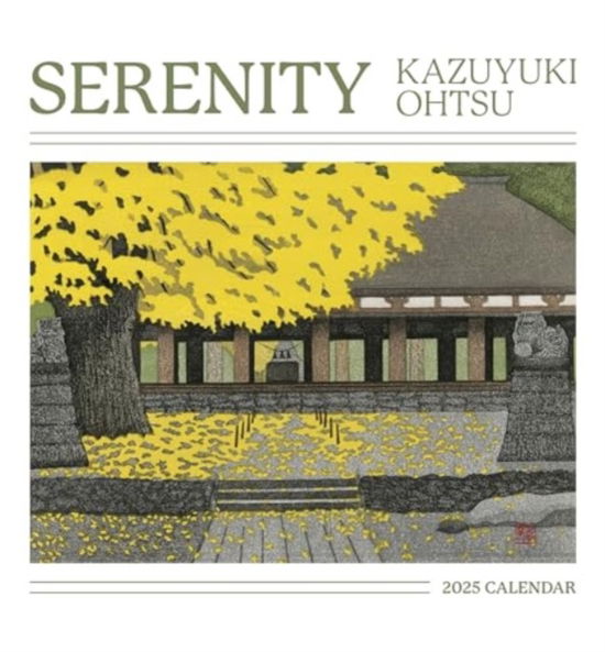 Cover for Kazuyuki Ohtsu · Serenity: Kazuyuki Ohtsu 2025 Mini Wall Calendar (Paperback Book) (2024)