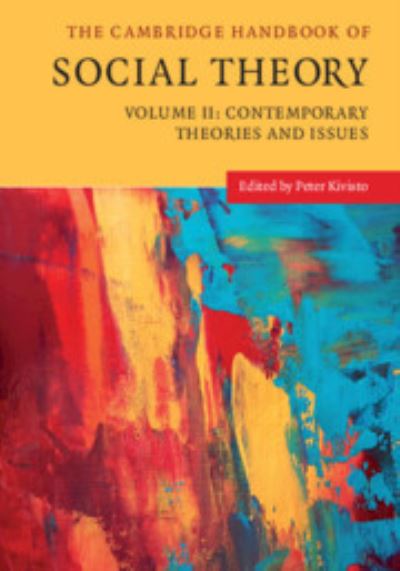 Cover for Peter Kivisto · The Cambridge Handbook of Social Theory - The Cambridge Handbook of Social Theory 2 Volume Paperback Set (Paperback Book) (2022)