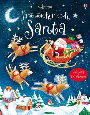 Cover for Sam Taplin · First Sticker Book Santa - First Sticker Books (Paperback Book) (2011)