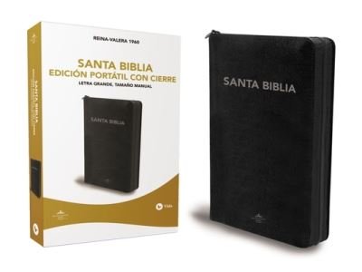 Cover for RVR 1960- Reina Valera 1960 · Santa Biblia Rvr1960- Edicion Portatil Con Cremallera (Leather Book) (2018)