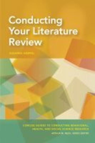 Cover for Susanne Hempel · Conducting Your Literature Review - Concise Guides to Conducting Behavioral, Health, and Social Science Research Series (Paperback Book) (2019)