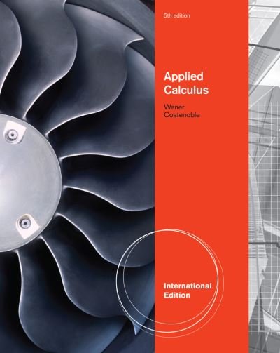 Cover for Stefan Waner · Applied Calculus, International Edition (Paperback Book) (2010)