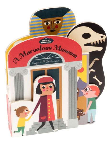 Cover for Ingela P Arrhenius · Bookscape Board Books: A Marvelous Museum (Kartongbok) (2019)