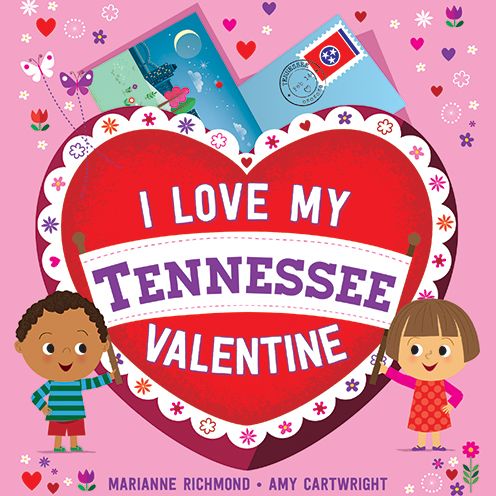 Cover for Marianne Richmond · I Love My Tennessee Valentine (Board book) (2017)