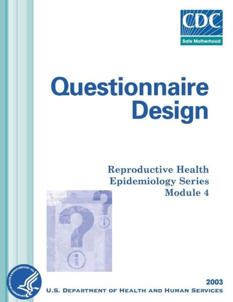 Cover for Department of Health and Human Services · Questionnaire Design (Paperback Bog) (2014)