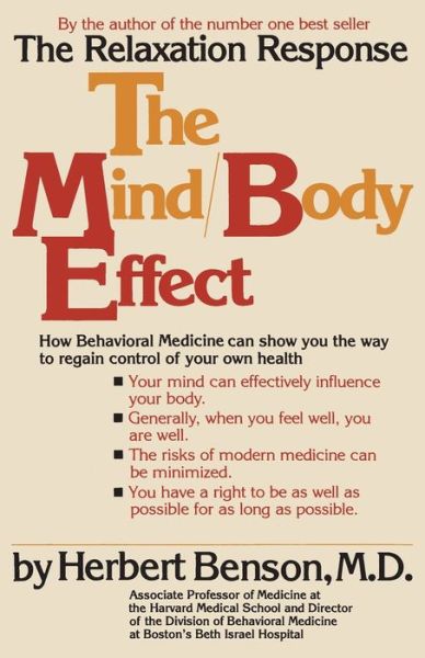 Cover for Herbert Benson · Mind Body Effect : How to Counteract the Harmful Effects of Stress (Paperback Book) (2015)