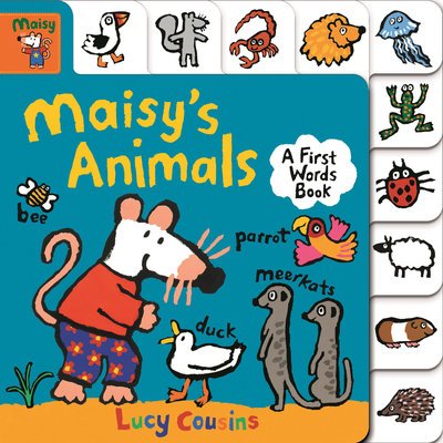 Cover for Lucy Cousins · Maisy's Animals: A First Words Book (Tavlebog) (2020)
