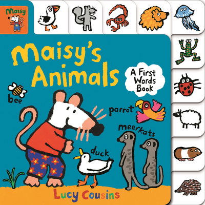 Cover for Lucy Cousins · Maisy's Animals: A First Words Book (Tavlebog) (2020)