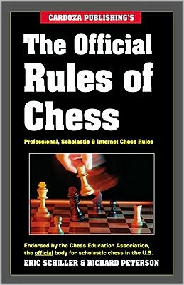 Cover for Eric Schiller · Chess books: Official Rules of Chess (Book) (2005)