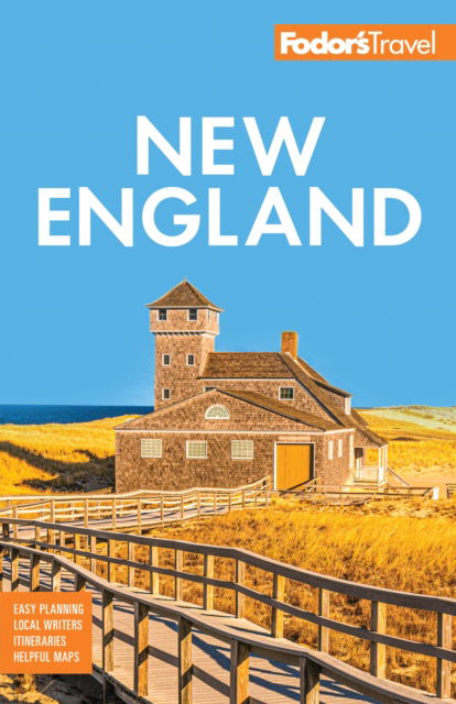 Cover for Fodor's Travel Guides · Fodor's New England: with the Best Fall Foliage Drives, Scenic Road Trips &amp; Acadia National Park (Paperback Book) [36 New edition] (2025)
