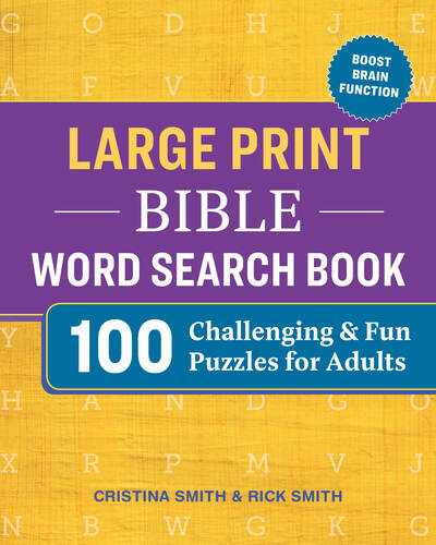 Cover for Cristina Smith · Large Print Bible Word Search Book (Paperback Book) (2019)