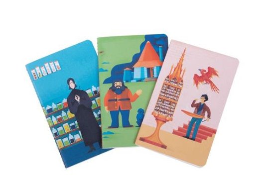 Harry Potter: Exploring Hogwarts Sewn Pocket Notebook Collection - HP ExHog Notebook - Insight Editions - Bøger - Insight Editions - 9781647220921 - 4. august 2020