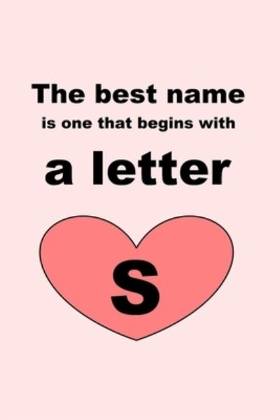 Cover for ETRY Letters · The best name is one that begins with a letter S (Pocketbok) (2019)