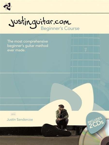Cover for Music Sales · Justinguitar.com Beginner's Course (Spiral Bound) (Book) (2014)