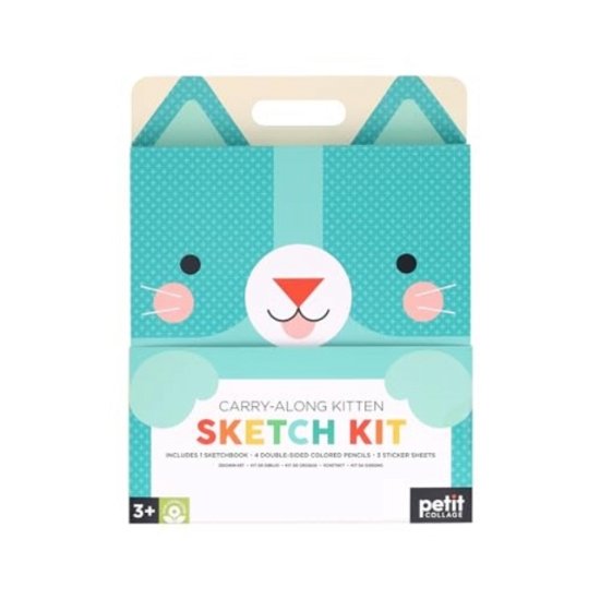 Cover for Petit Collage · Carry-Along Kitten Sketch Kit (Buch) (2024)