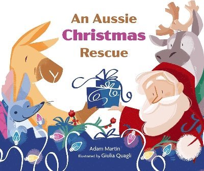 Cover for Adam Martin · An Aussie Christmas Rescue (Hardcover Book) (2025)