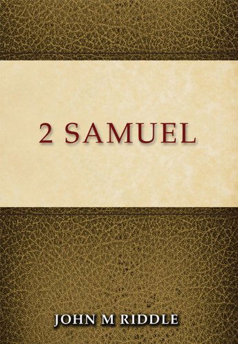 2 Samuel - John Riddle - Books - John Ritchie Ltd - 9781907731921 - May 1, 2013