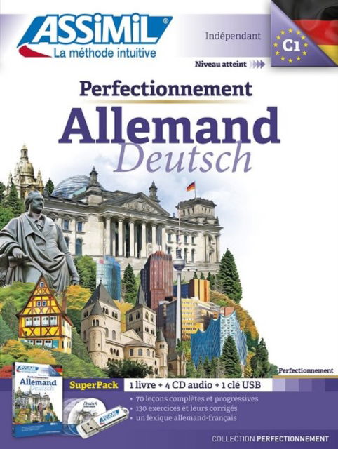 Cover for Volker Eismann · Perfectionnement Allemand Superpack (Book, 4CD audio + 1USB) (Book) (2017)