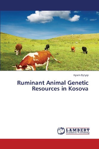 Cover for Hysen Bytyqi · Ruminant Animal Genetic Resources in Kosova (Paperback Book) (2013)