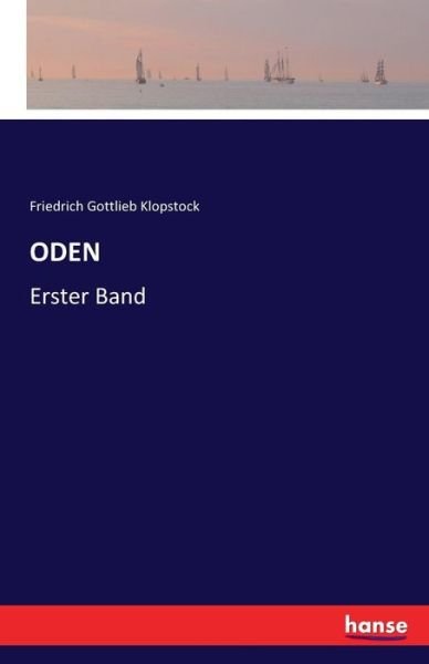 Cover for Klopstock · Oden (Book) (2016)