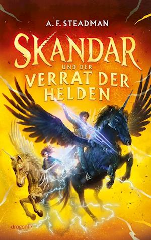 Cover for A. F. Steadman · Skandar und der Verrat der Helden (Book) (2025)
