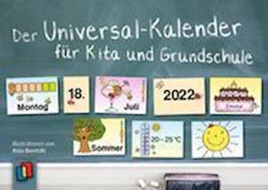 Der Universal-Kalender für Kita und Grundschule, ab 2022 - Anja Boretzki - Gadżety - Verlag an der Ruhr GmbH - 9783834648921 - 4 marca 2022