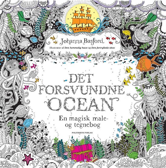 Cover for Johanna Basford · Det forsvundne ocean (Sewn Spine Book) [1º edição] (2015)