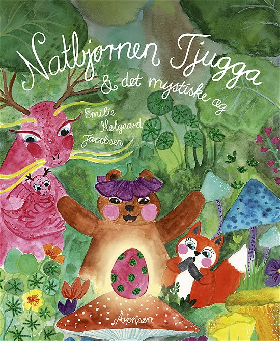 Cover for Emilie Melgaard Jacobsen · Natbjørnen Tjugga: Natbjørnen Tjugga og det mystiske æg (Bound Book) [1º edição] (2024)