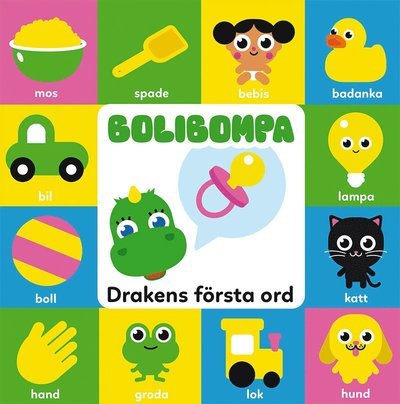 Cover for Arvid Tappert · Bolibompa: Drakens första ord (Tavlebog) (2023)