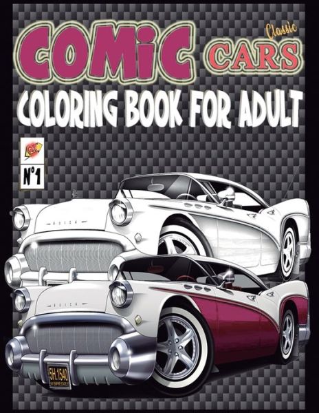 Cover for Comic Coloring Book · Comic Classic Cars (Paperback Book) (2021)