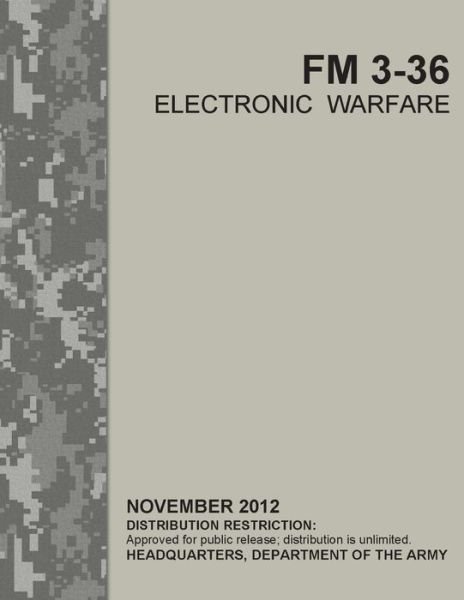 Cover for U S Army · FM 3-36 Electronic Warfare (Taschenbuch) (2021)