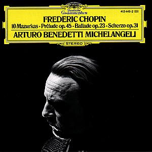 Cover for Michelangeli Arturo Benedetti · Chopin: Recital (CD) (2001)