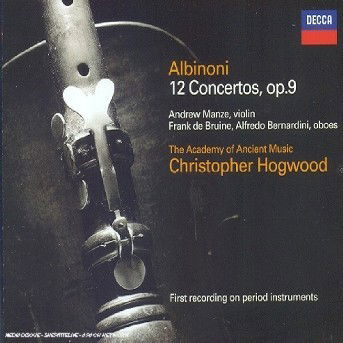 Cover for Bernardini · Albinoni: 12 Concertos (CD) (2001)