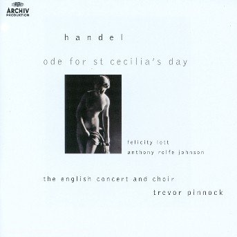 Cover for G.f. Handel · Ode for St Cecilia's Day (CD) (2010)