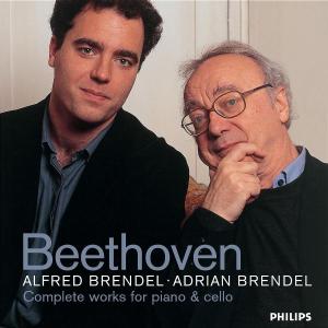 Cover for Beethoven / Brendel,adrian &amp; Alfred · Beethoven: Complete Works for Piano &amp; Cello (CD) (2005)