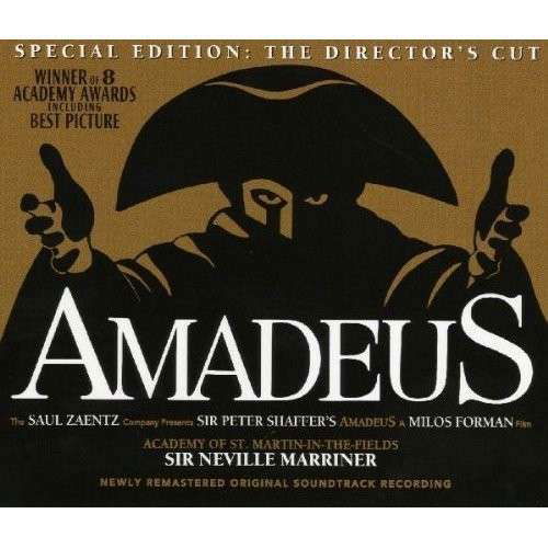 Amadeus - Original Soundtrack / Sir Neville Marriner - Musiikki - FANTASY RECORDS - 0029667027922 - maanantai 6. elokuuta 2007