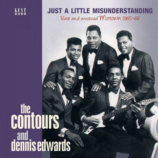 Cover for Contours &amp; Dennis Edwards · Just A Little Misunderstanding (CD) (2014)