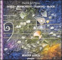 Cover for Mirian Conti · Poems For Piano (CD) (2016)