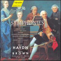 Symphonies 44 45 & 49 - Haydn / Brown,iona - Musik - HAE - 0040888818922 - 13. Februar 2001