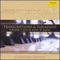 Cover for Bach / Oppitz · Transcriptions &amp; Variations (CD) (2004)