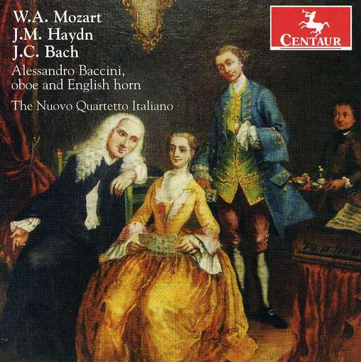 Mozart, J.m. Haydn & J.c.bach - Nuovo Quartetto Italiano - Musiikki - CENTAUR - 0044747317922 - tiistai 4. joulukuuta 2012