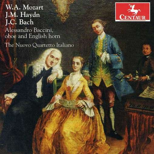 Mozart, J.m. Haydn & J.c.bach - Nuovo Quartetto Italiano - Música - CENTAUR - 0044747317922 - 4 de dezembro de 2012
