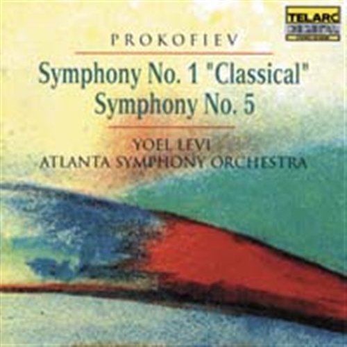 Symphonies 1 & 5 - Prokofiev / Levi / Aso - Musik - TELARC - 0089408028922 - 26. november 2002