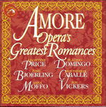 Cover for Amore: Opera's Greatest Romances / Various (CD) (1998)