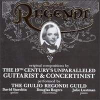 Cover for Giulio Regondi · The Giulio Regondi Guild (CD) (2008)