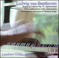 Cover for Beethoven / Orkis · Appassionata: Sonata Played on 3 Instruments (CD) (2005)