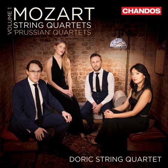 Cover for Doric String Quartet · Wolfgang Amadeus Mozart: String Quartets Prussian Quartets. Vol. 1 (CD) (2021)