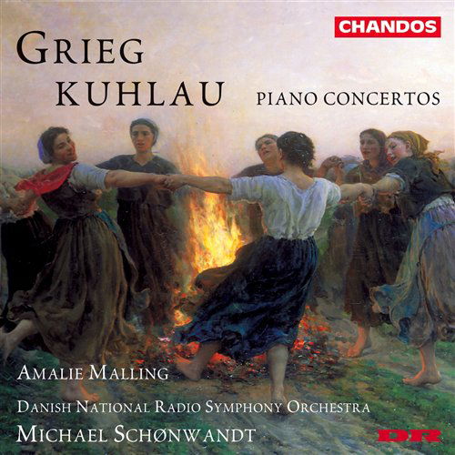 Piano Concerto Op.7 - Kuhlau / Grieg - Musik - CHANDOS - 0095115969922 - 18. november 1998