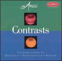 Cover for Amici · Contrasts (CD) (2015)