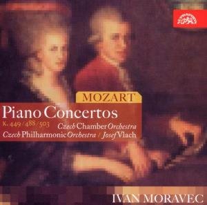 Cover for Mozart / Cpo / Moravec · Piano Concertos (CD) (2005)